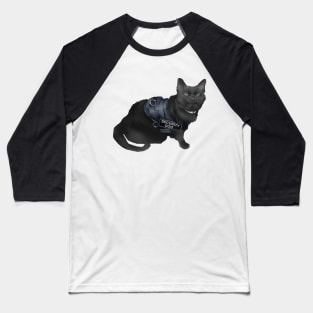 Security Cat Baseball T-Shirt